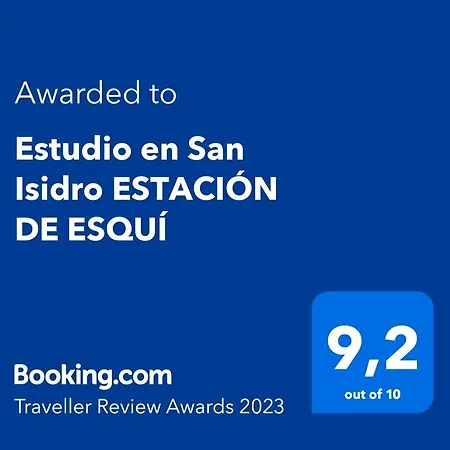 Estudio En San Isidro Estacion De Esqui *
